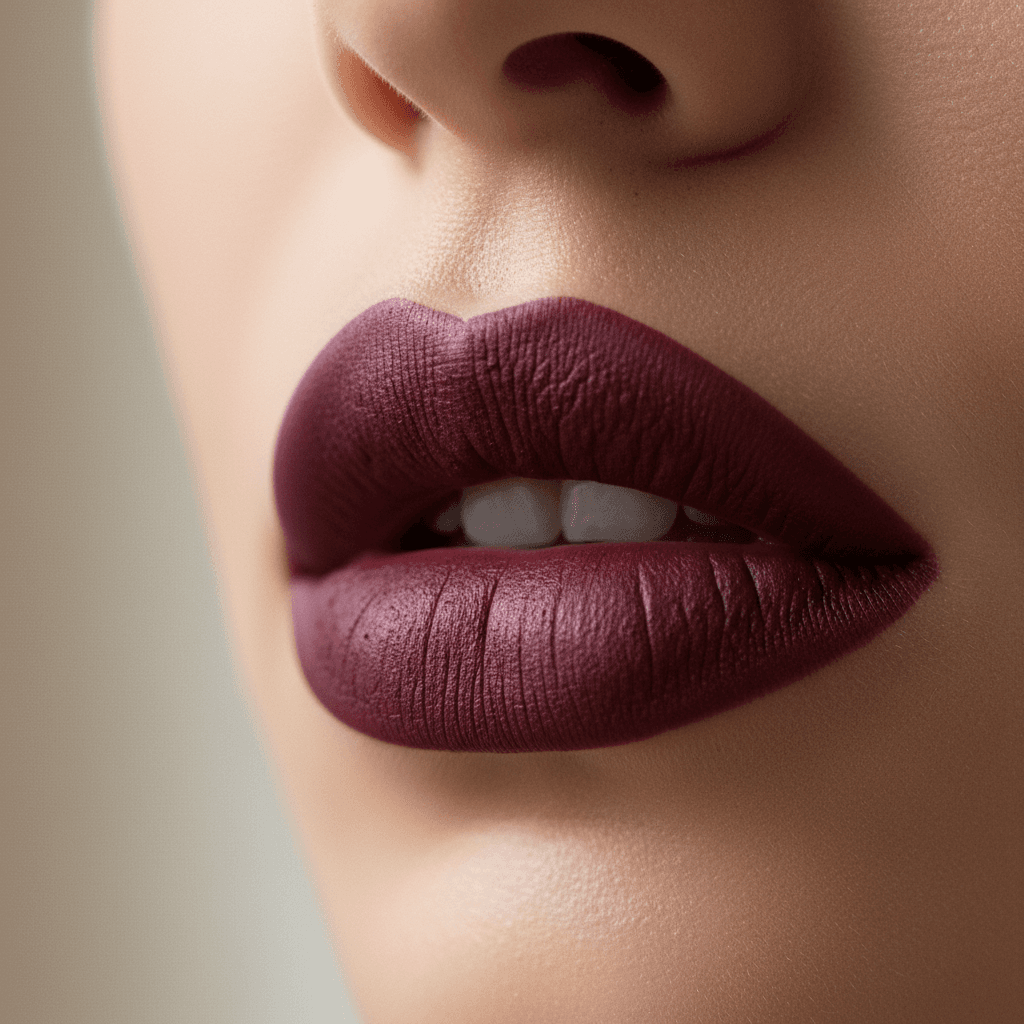 Lipstick shade swatches on skin